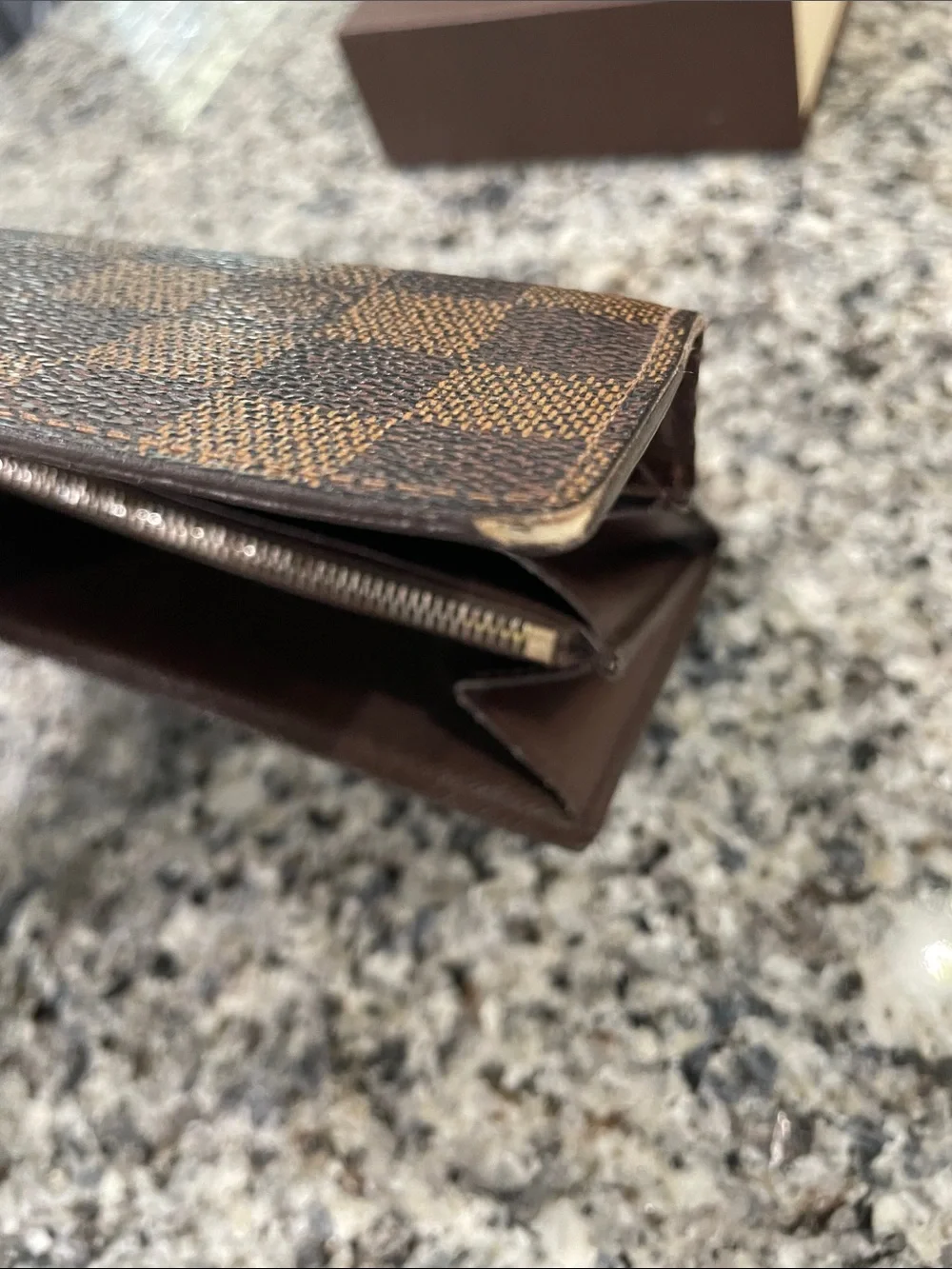 Louis Vuitton Sarah Wallet Damier Ebene